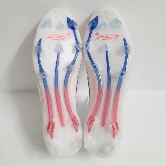 NEW Adidas Womens F50 Elite Mid FG Soccer Cleats ID9203 Size 10 White - Picture 6 of 10